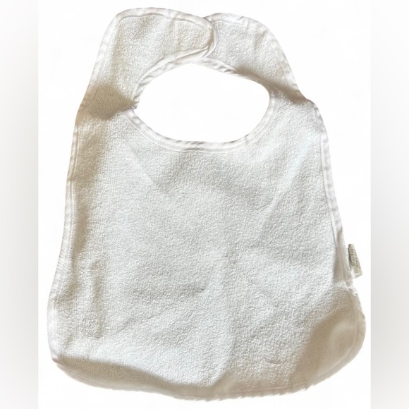 Vibrant Baby Bib Set Bundle of 5 Green, Orange, and White (Bundle of 5) - Picture 4 of 4